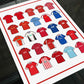 Accrington Retro Shirts Football Print