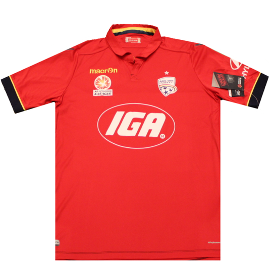 Adelaide United 2016-2017 Home Football Shirt (BNWT) XXL