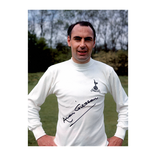 Alan Gilzean Signed Tottenham Hotspur 16x12 Image