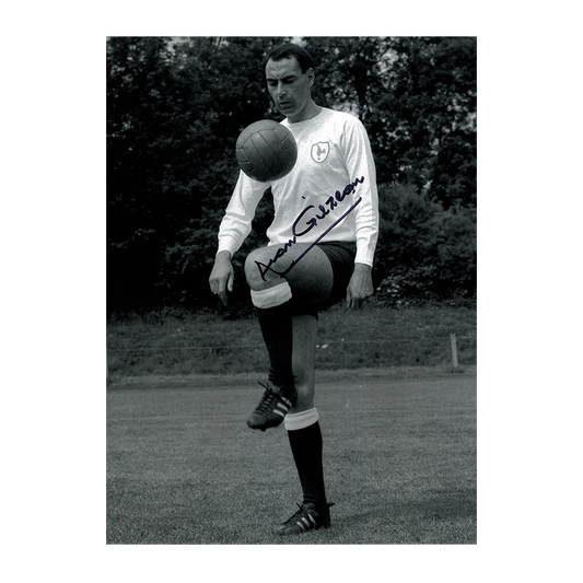 Alan Gilzean Signed Tottenham Hotspur 16x12 Image