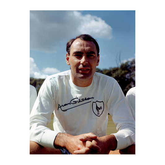 Alan Gilzean Signed Tottenham Hotspur 16x12 Image