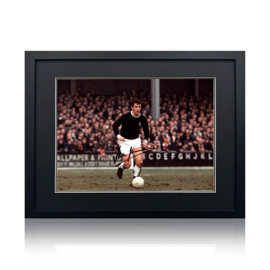 Alan Mullery Signed Tottenham Hotspur Image 2 Deluxe Mount Frame