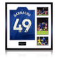 Alejandro Garnacho Signed Chelsea Shirt Elite Frame (Beckett)