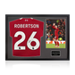 Andrew Robertson Signed Liverpool Shirt Classic Frame (ACG Cert)