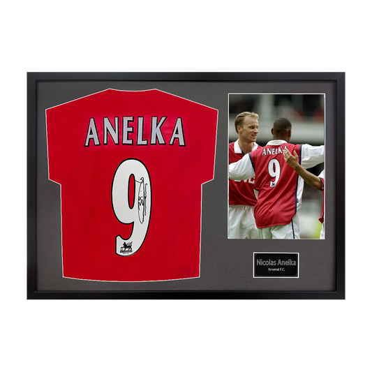 Nicolas Anelka Signed Arsenal Classic Frame