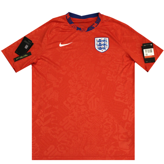 England 2020-2021 Pre-Match Shirt (BNWT) L