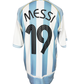 2006 Argentina Adidas Reissue Home - Size L - Messi 19