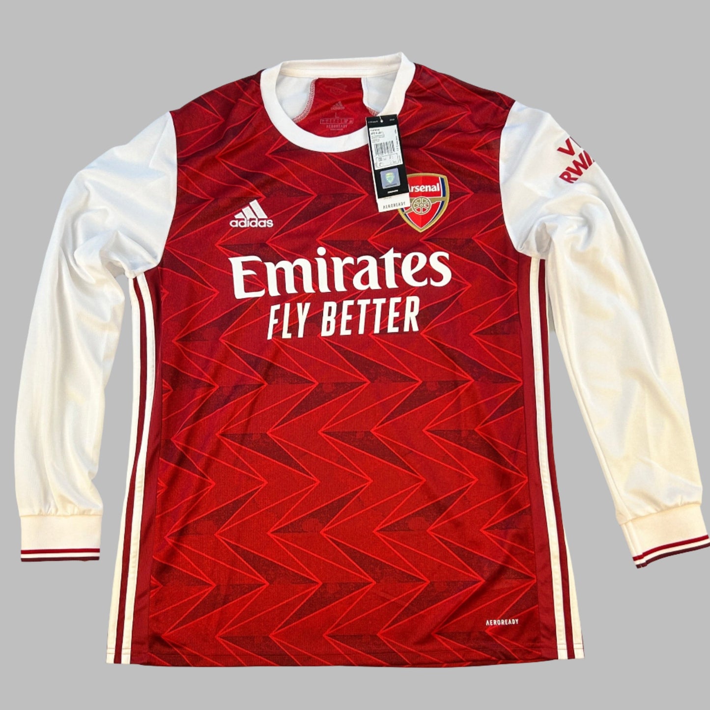 Arsenal 2020/2021 Home Shirt - Long Sleeve 