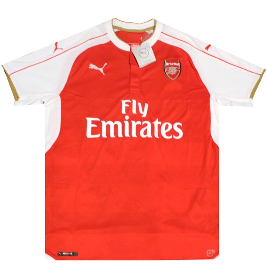 Arsenal 2015-2016 Home Football Shirt (BNWT) M