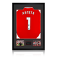Mikel Arteta Signed Arsenal Shirt Premium Frame