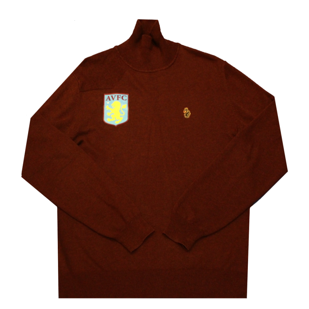 Aston Villa X LUKE Turtleneck Jumper (Excellent) L