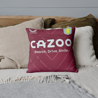 Aston Villa FC Upcycled Cushion Cover