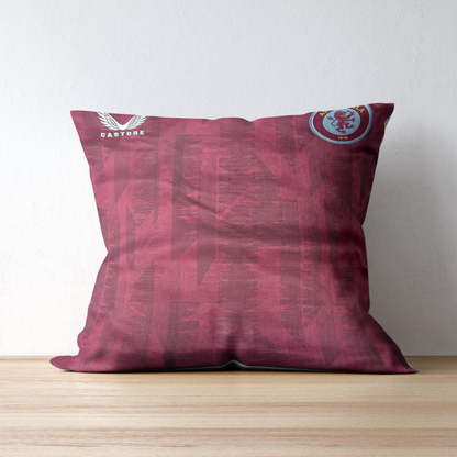 Aston Villa FC Upcycled Cushion Cover