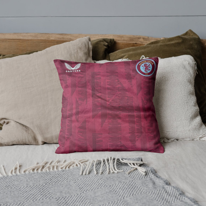 Aston Villa FC Upcycled Cushion Cover