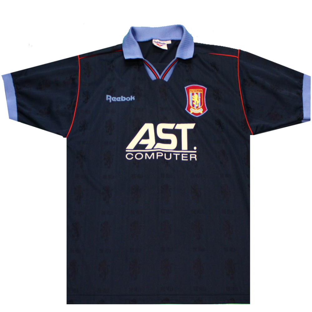 Aston Villa 1995-1996 Away Football Shirt (Excellent) XL