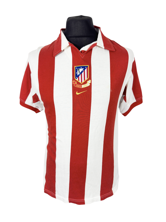 2003-04 Atletico Madrid Centenary Home - XL Boys (S Man Fit)