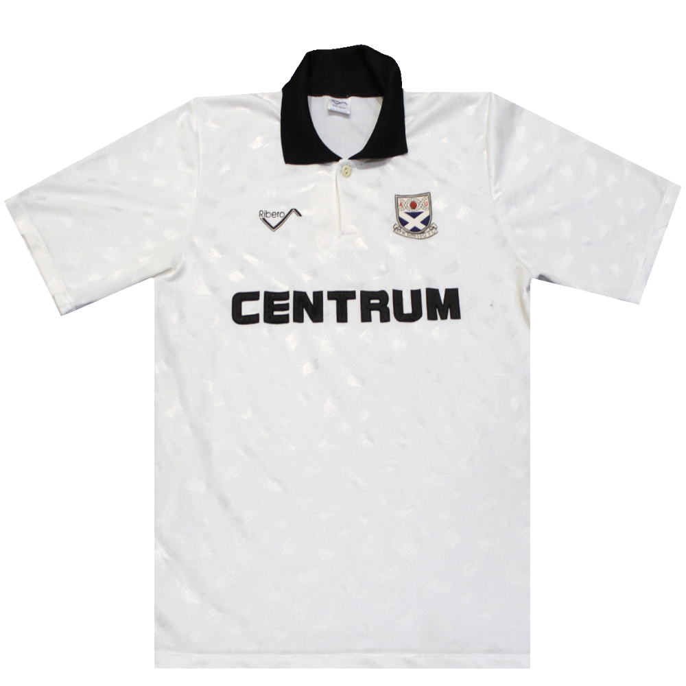 Ayr United 1990-1991 Home Football Shirt (Very Good) M