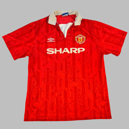 Manchester United 1992-1993-1994 Home Shirt - Extra Large - Cantona 7