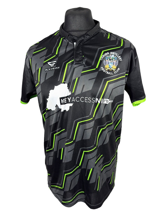 Lisburn Distillery 2024-25 Match Worn Away - Size L (M Fit) - #11