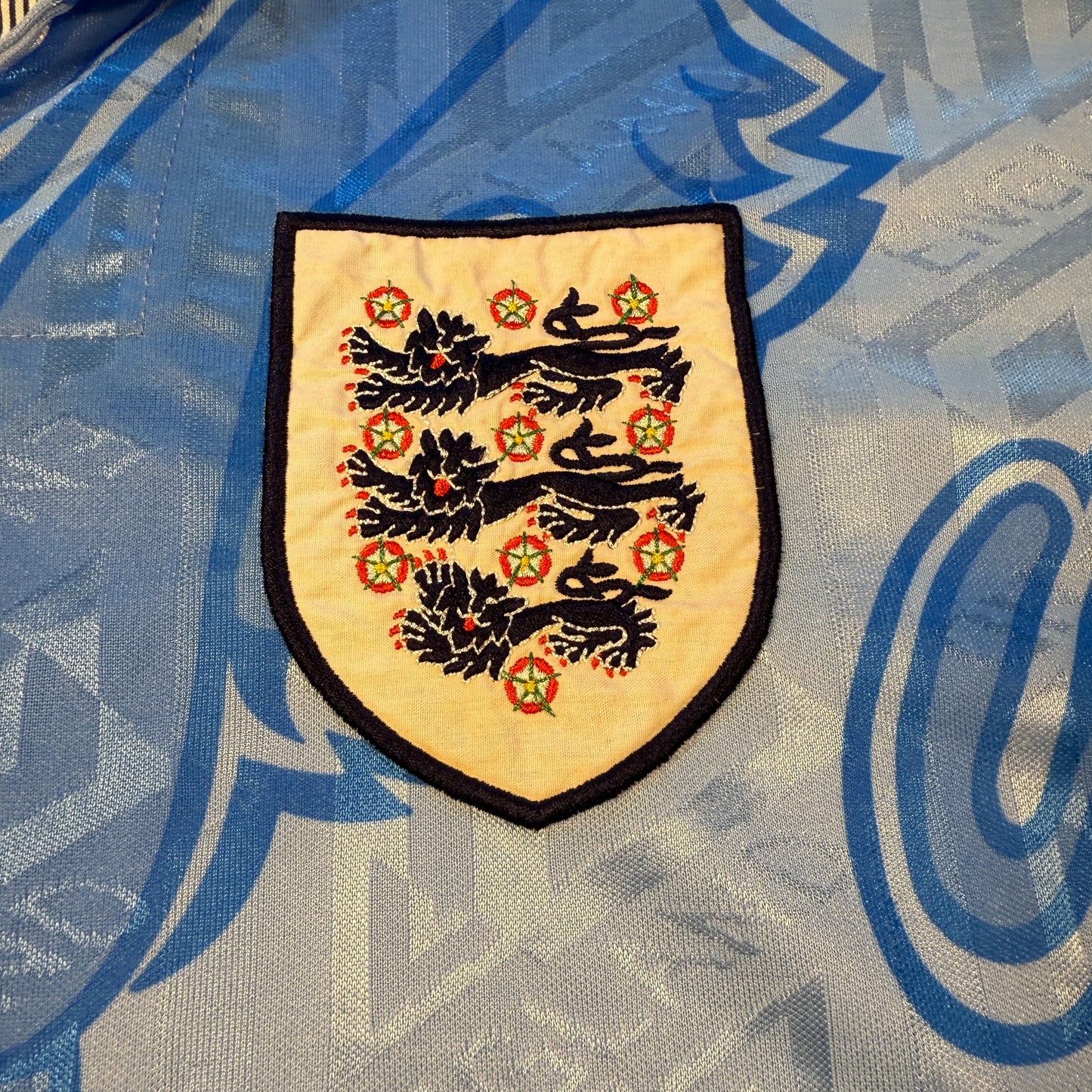 England 1992 Player Issue Third Shirt