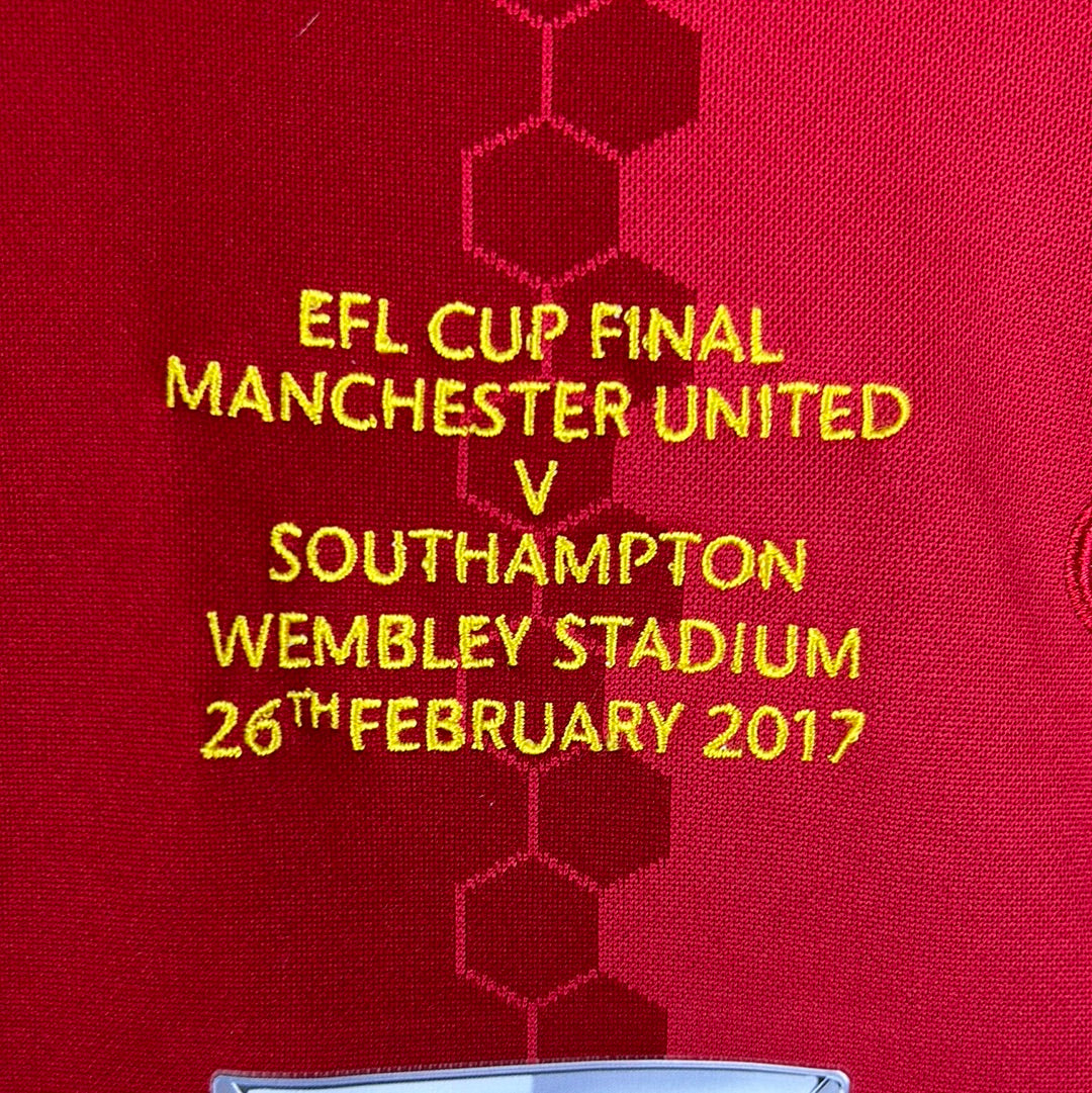 Manchester United 2016/2017 Ibrahimovic 9 Home Shirt - EFL Cup Final