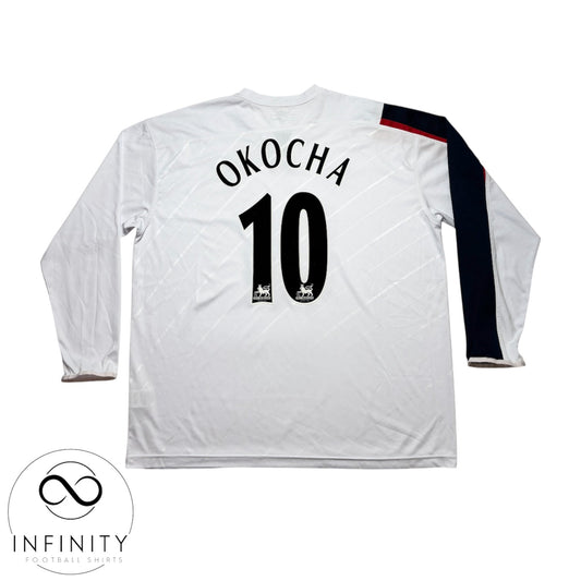 Bolton Wanderers Home Shirt 2005/06 LS (XXL) Okocha 10