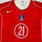 South Korea Home Shirt 2004/06 LS (XL) J.S.Park 21