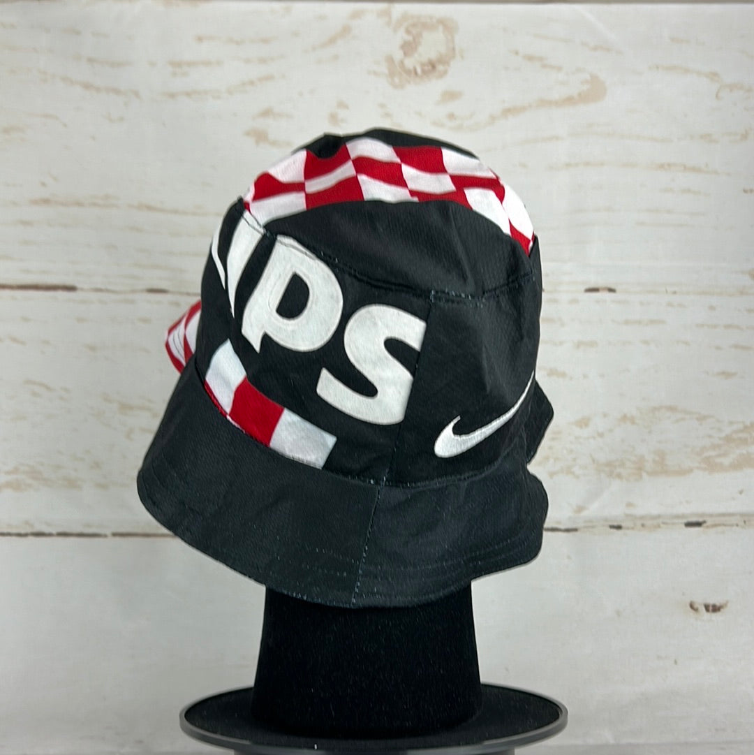 PSV 09/10 Upcycled Away Shirt Bucket Hat