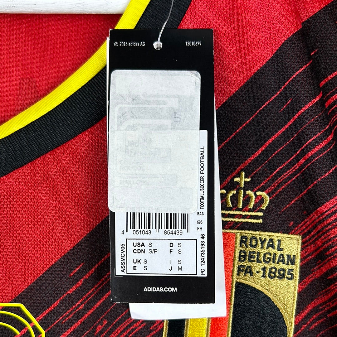 Belgium 2020/2021 Home Shirt - Small - Very Good Condition - Hazard 10