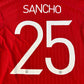 Manchester United 2022/2023 Player Issue Poppy Home Shirt - Sancho 25