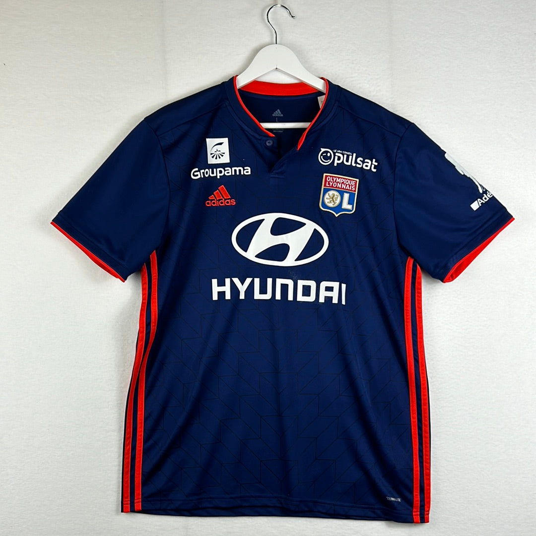 Lyon 2018/2019 Player Issued/ Match Worn Away Shirt - Tete 23