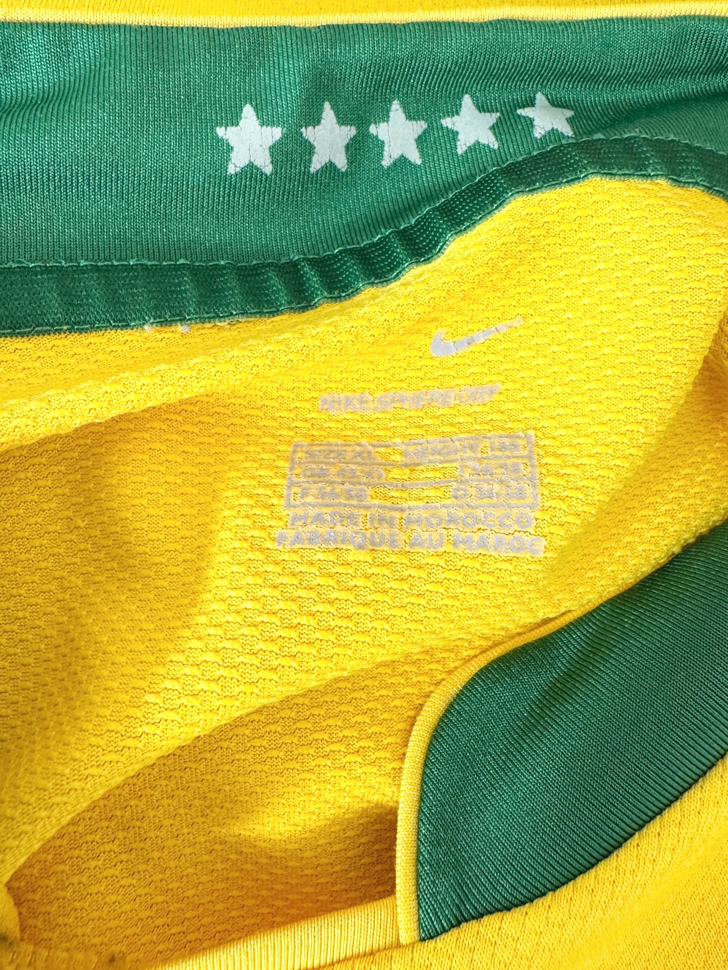 2006-08 Brazil Home - Size XL (L Fit)