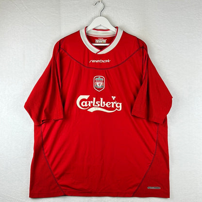 Liverpool 2002-2003 Home Shirt - New With Tags - Extra Large