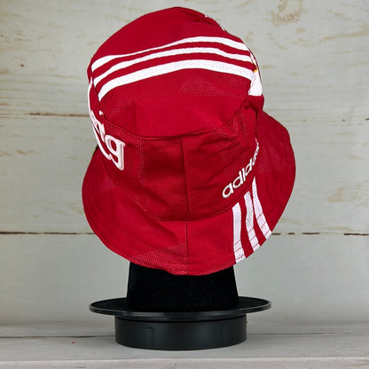 Liverpool 1995/1996 Upcycled Home Shirt Bucket Hat