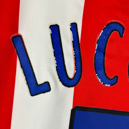 Atletico Madrid 2005/2006 Player Issue Home Shirt - Luccin 5