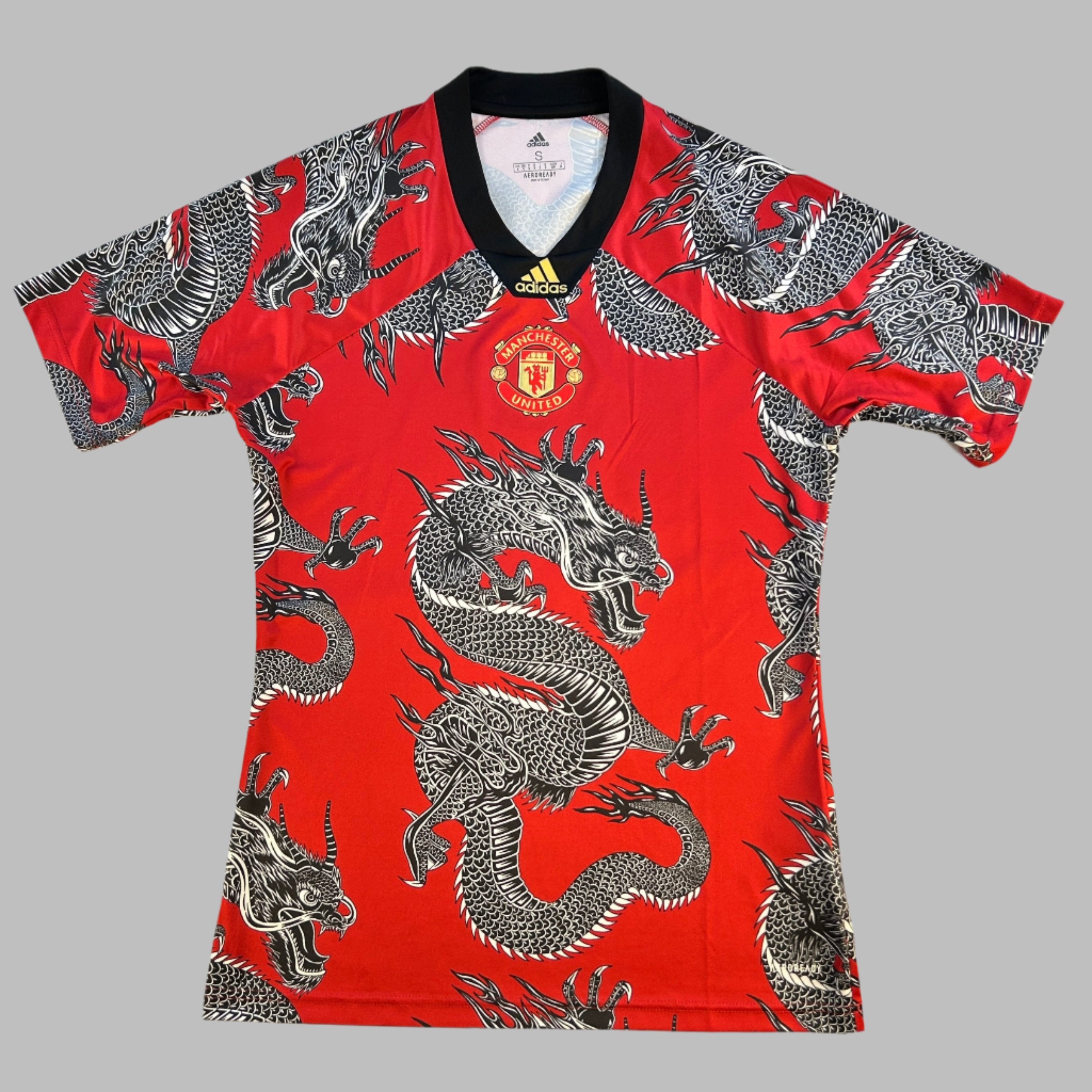 Manchester United 2020 Chinese New Year Shirt Small Excellent Adidas FU1323