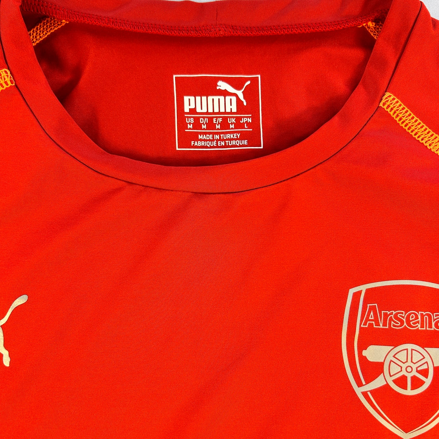 Arsenal Puma Red Training Shirt - Medium - Excellent