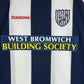 West Bromwich Albion 2003/2004 Match Worn Home Shirt - Kinsella