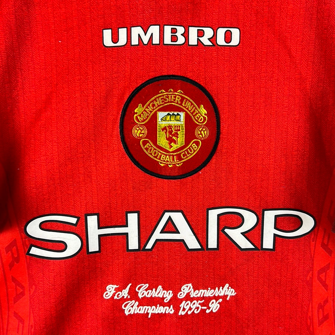 Manchester United 1996/1997 & 1997/1998 Home Shirt - 2XL - Cantona