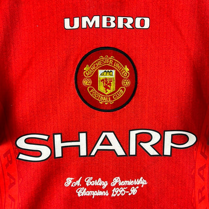 Manchester United 1996/1997 & 1997/1998 Home Shirt - 2XL - Cantona