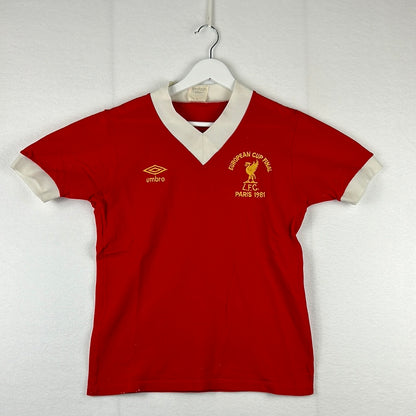 Liverpool 1980-1981 Home Shirt - European Cup Final Shirt