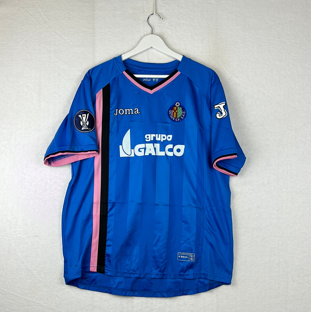 Getafe 2007/2008 Player Issue Fourth Shirt - Cata Diaz 3