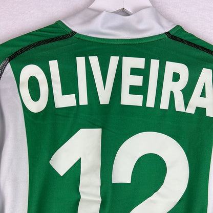 Real Betis 2005/2006 Player Issued Home Shirt - Oliveria 12