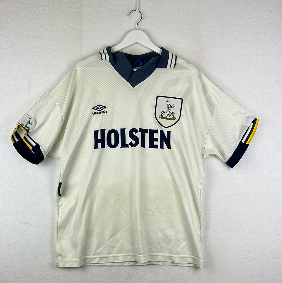 Tottenham Hotspur 1993-1994 Home Shirt - Large