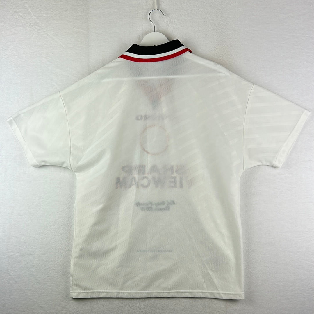 Manchester United 1996-1997 Away Shirt - Medium - Champions Embroidery