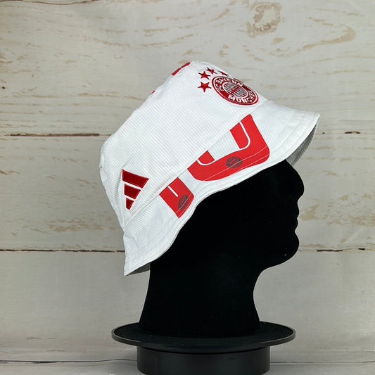 Bayern Munich 2023-2024 Upcycled Away Shirt Bucket Hat - Sane 10