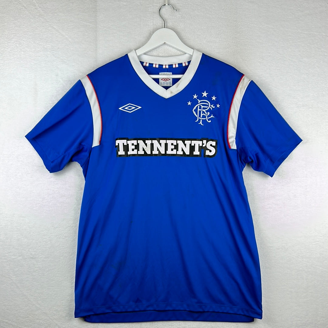 Glasgow Rangers 2011/2012 Match Worn Shirt - Edu 7 - Scottish Cup