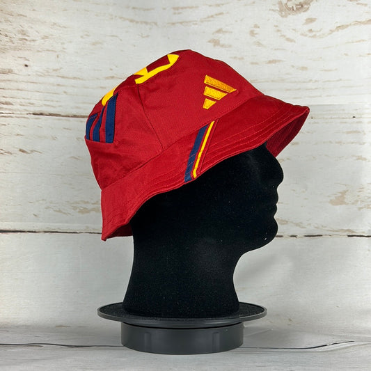 Spain 2022-2023 Upcycled Home Shirt Bucket Hat