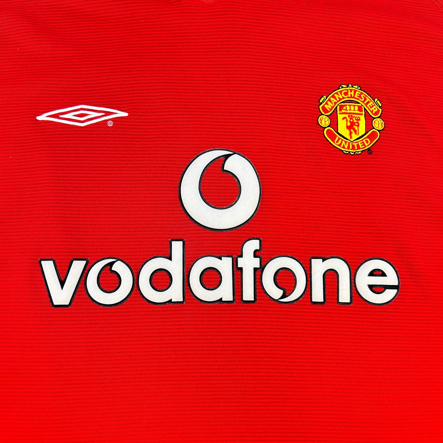 Manchester United 2000/2001 Home Shirt - Extra Large - Long Sleeve