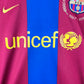 Barcelona 2007/2008 Player Issue Home Shirt - Puyol 5 - Long Sleeve